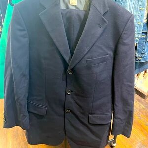 Hugo Boss Men’s Navy Wool Suit sz IT50